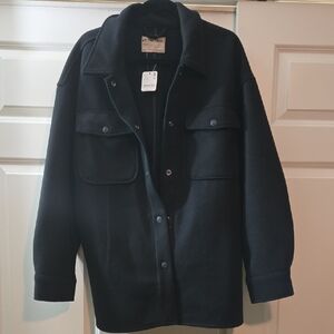 FP Movement by Free People Black Pea Coat